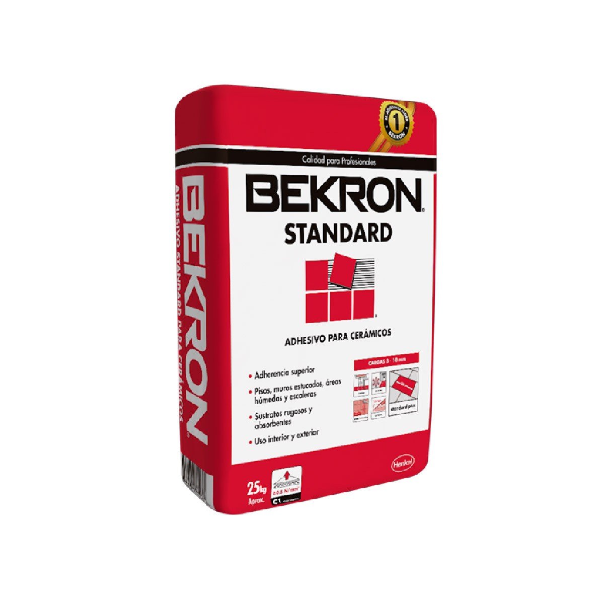 Adhesivos Standard Cerámicos Bekron - Prodalam