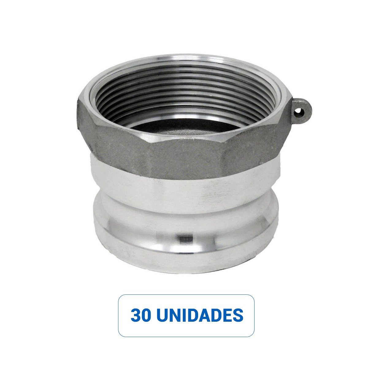 Acople Rápido Kamlock de Acero Inoxidable Tipo D con 3 de diámetro