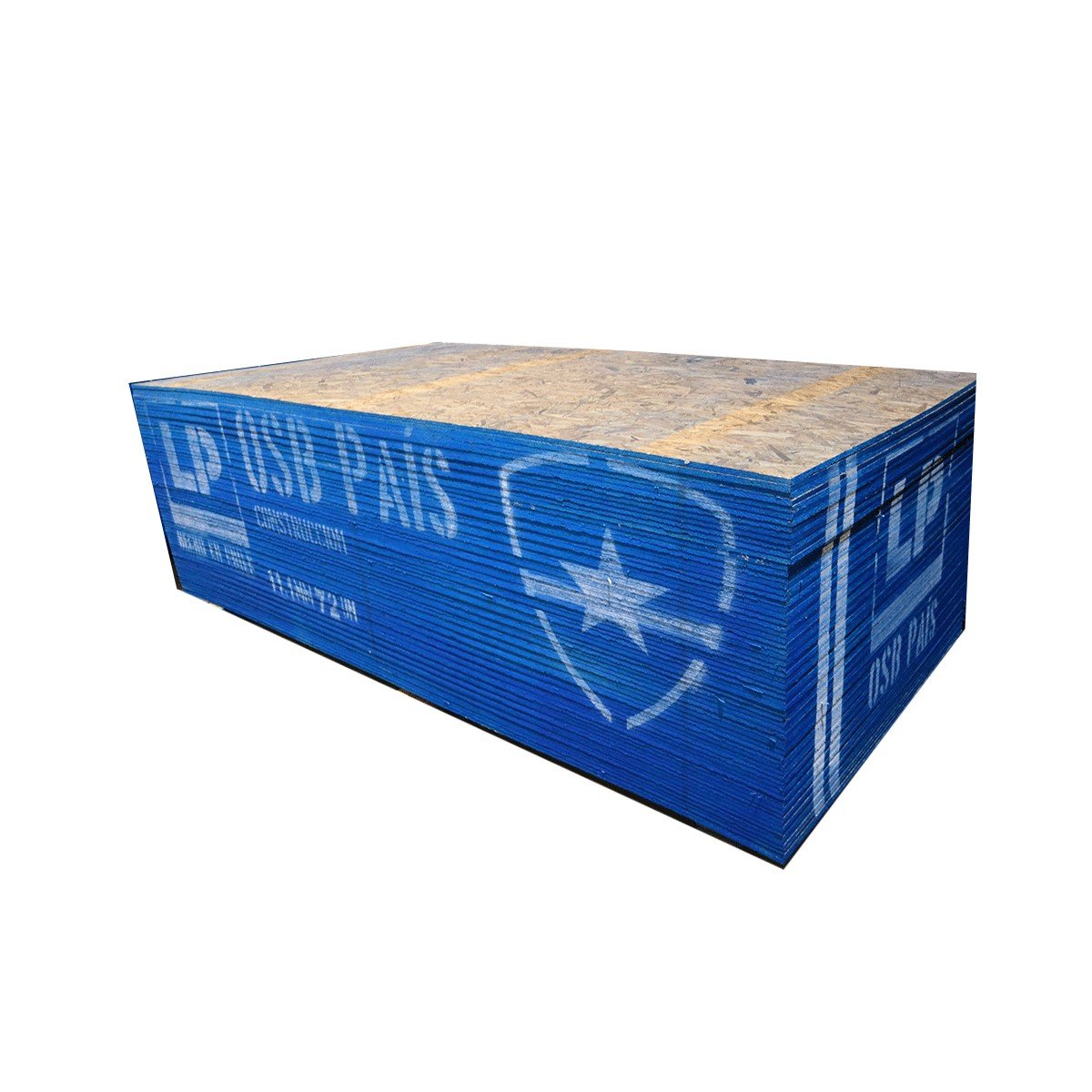 Tablero OSB País 9,50mm de 1,22x2,44m - Louisiana Pacific - Prodalam