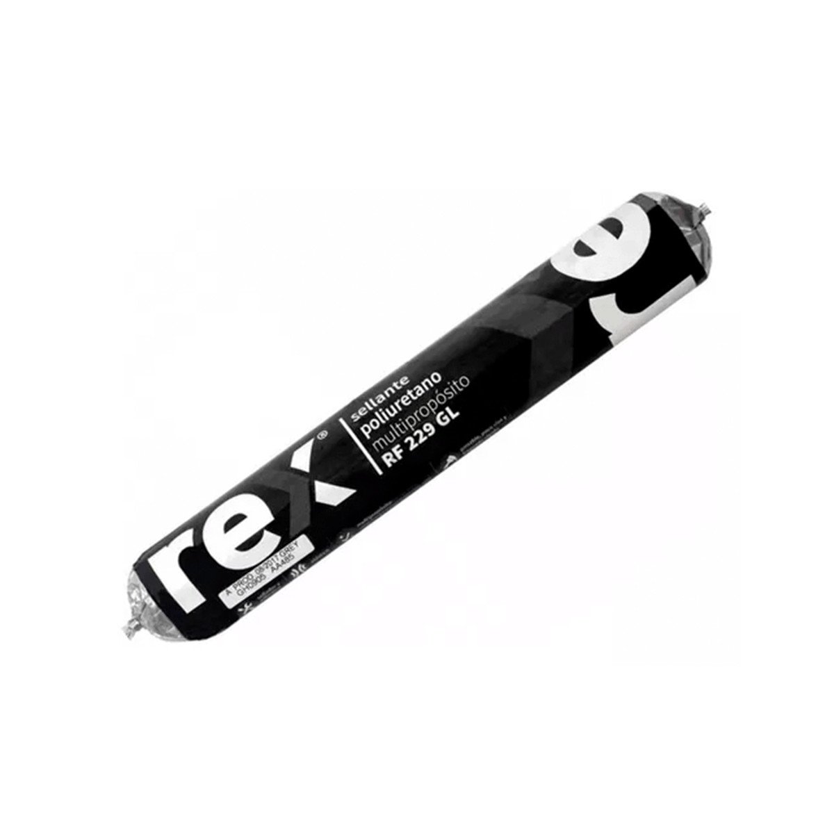 Sellante Poliuretano RF229 GL de 600ml Gris - Rex - Prodalam